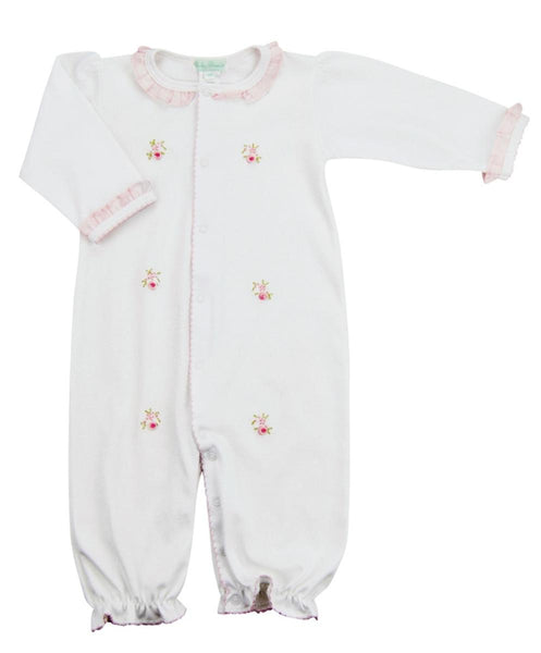 Embroidered Flower Converter/Playsuit