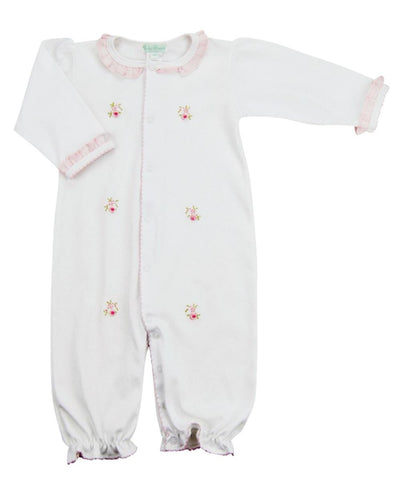 Embroidered Flower Converter/Playsuit