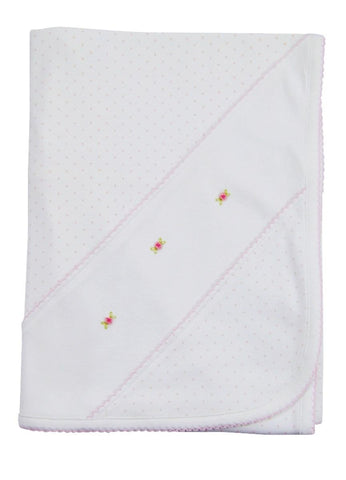 Coming Home Pink Dot Rosebuds 3pc Set