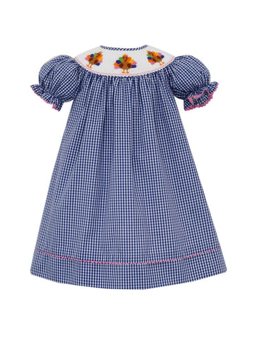 Smocked Turkey Dress