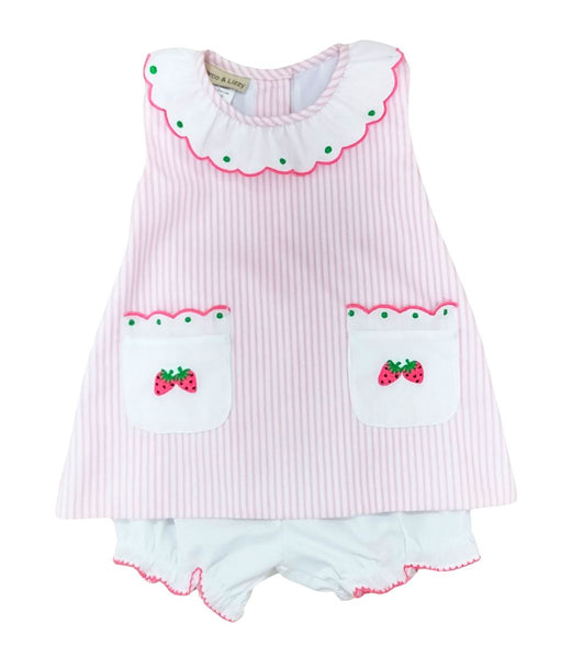 Strawberry Pocket Bloomer Set