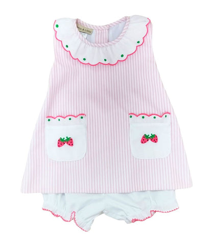 Strawberry Pocket Bloomer Set