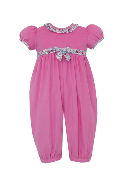 Pink Corduroy Playsuit