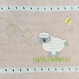 Pink Lamb Blanket