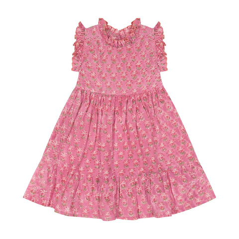 Pink Ruffle Dress