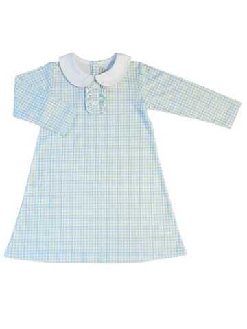 Plaid Pima A-line Dress