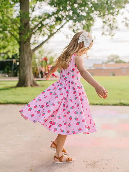 Strawberry Swing Dress