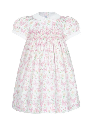Smocked Butterflies Dress