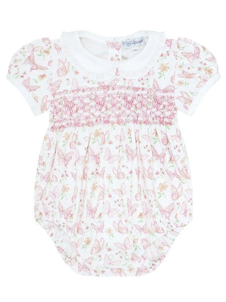 Smocked Butterflies Bubble