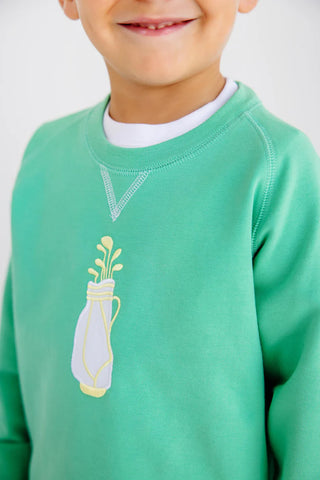 Green Golf Sweatshirt