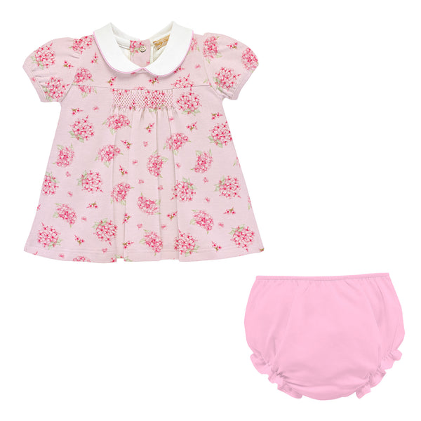 Pink Bouquets Dress SEt