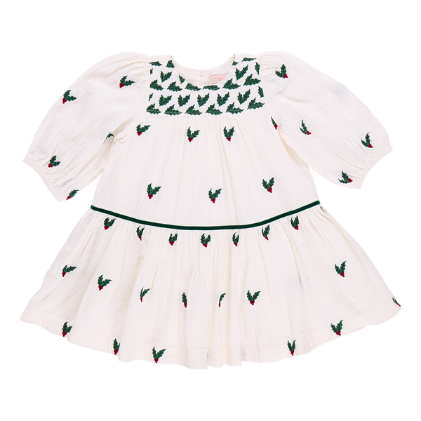 Holly Embroidered Fiona Dress