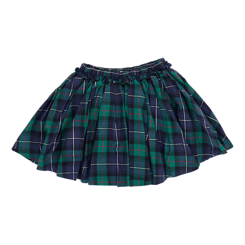 Green/Navy Tartan Gianna Skirt