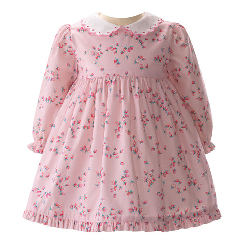 Pink Rosebuds Dress