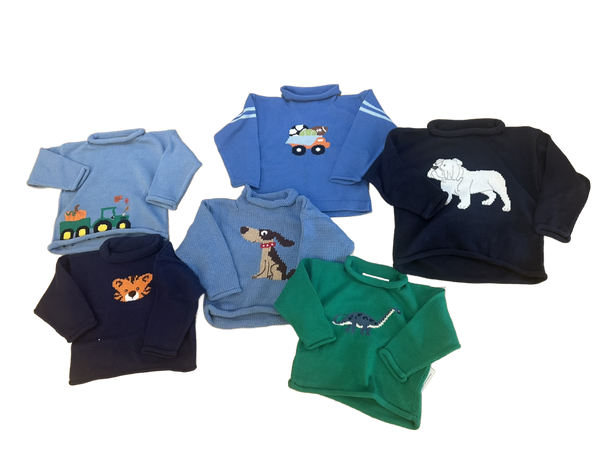 Boys Rollneck Sweaters
