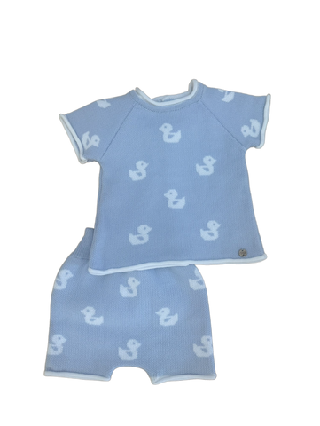 Blue Ducks Knit 2pc Set