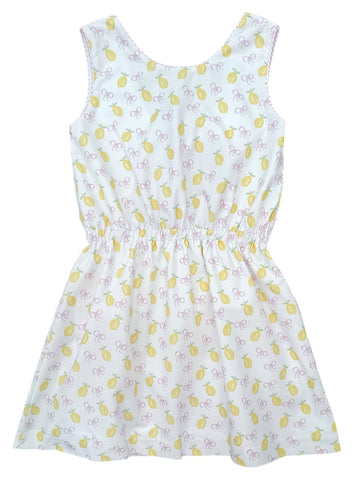 Lemons and Bows Knot Dress