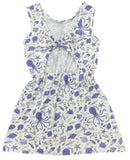 Blue Sea Life Knot Dress
