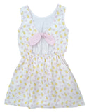 Lemons and Bows Knot Dress