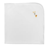 White Embroidered Animals Coming Home 3pc Set