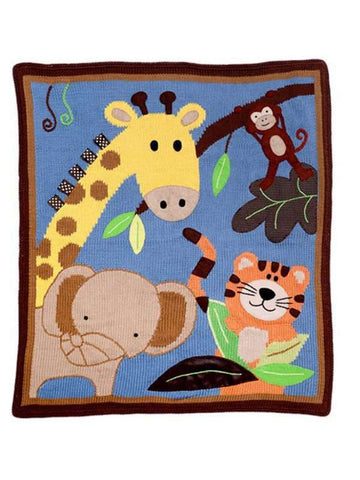 ArtWalk Safari Animals Blanket