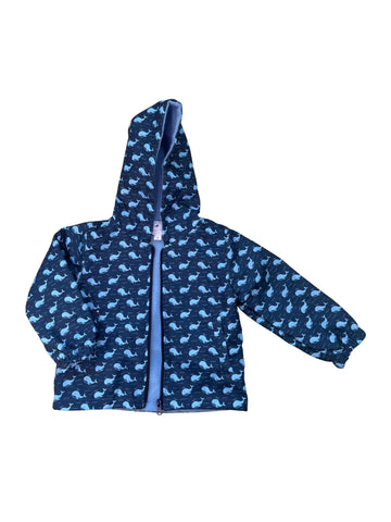 Blue Whales Zip Jacket