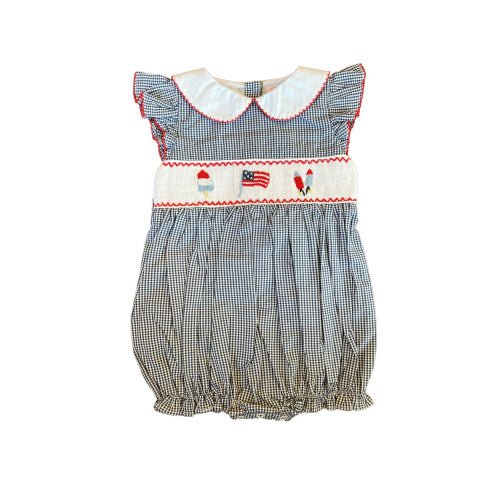 Smocked Patriotic Bubble