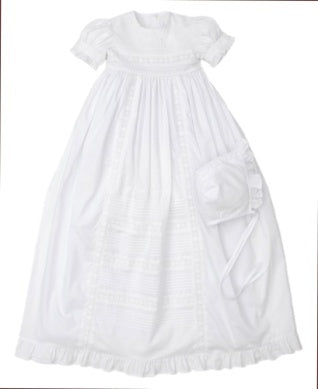 Kissy Kissy Nicole Christening Gown - Size 6-12m
