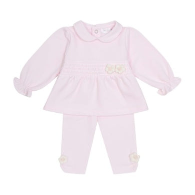 Pink Peplum 2pc Set