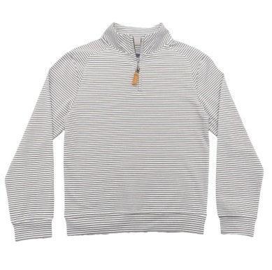 Grey/White Quarter Zip