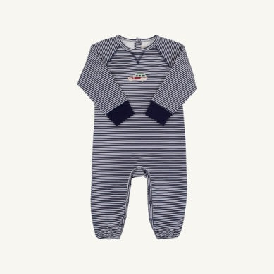 Navy Striped Woody Playsuit