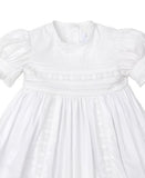 Kissy Kissy Nicole Christening Gown - Size 6-12m