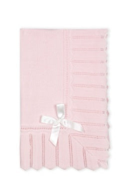 Pink Knit Blanket