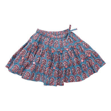 Pink Chicken Paisley Skirt