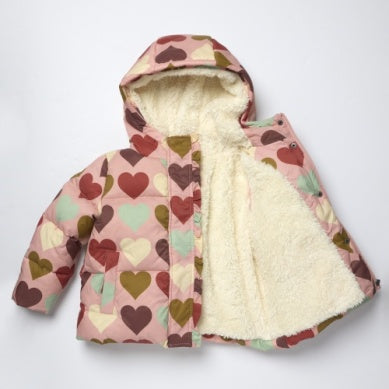Hearts Puffer Jacket