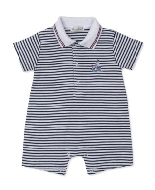Navy Striped Nautical Shortie