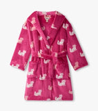 Fuzzy Fleece Kitty Robe
