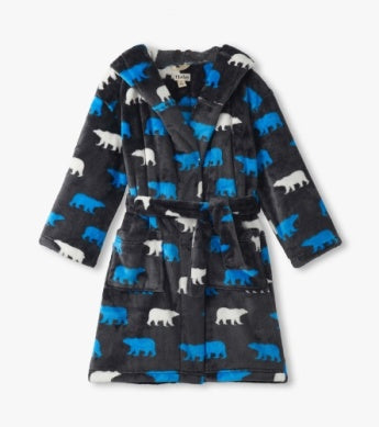 Fuzzy Fleece Polar Bear Robe