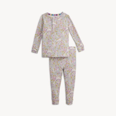 Pink Bunny Garden Pajamas