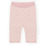 Pink Teddy Bear 2pc Knit Set