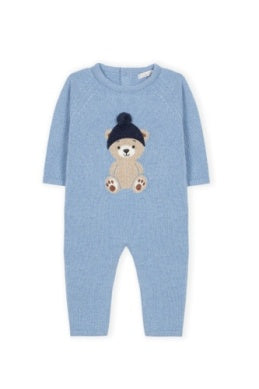 Blue Teddy 1pc Knit