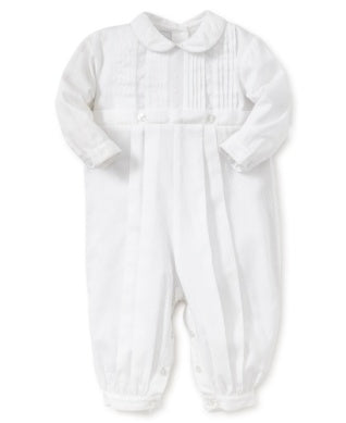 Kissy Kissy L/S Alexander Christening Romper