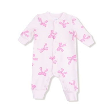 Pink Bows Romper