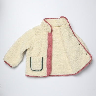 Girls Fleece Pocket Jacket
