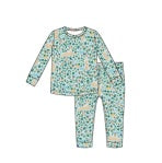 Green Bunny Garden Pajamas