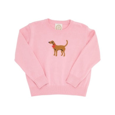 TBBC Pink Dog Isabelle Intarsia Sweater 2-6