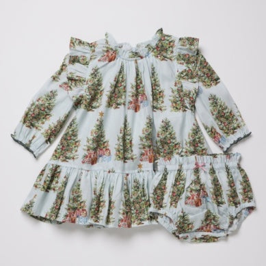 Christmas Tree and Presents Dress & Bloomer