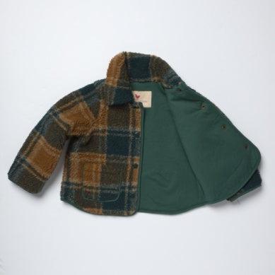 Boys Plaid Jacket