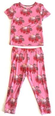 Pink Chicken Strawberry Bamboo Pajamas