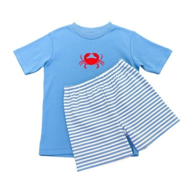 Crab Tee and Shorts Set